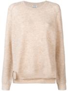 Acne Studios Ribbed Knit Sweater - Neutrals