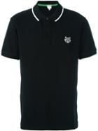 Kenzo 'mini Tiger' Polo Shirt, Men's, Size: Xs, Black, Cotton