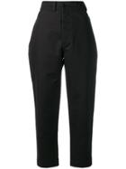 Margaret Howell Tapered Fit Trousers - Black