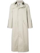 Vejas Ovular Cutout Trench Coat - Nude & Neutrals