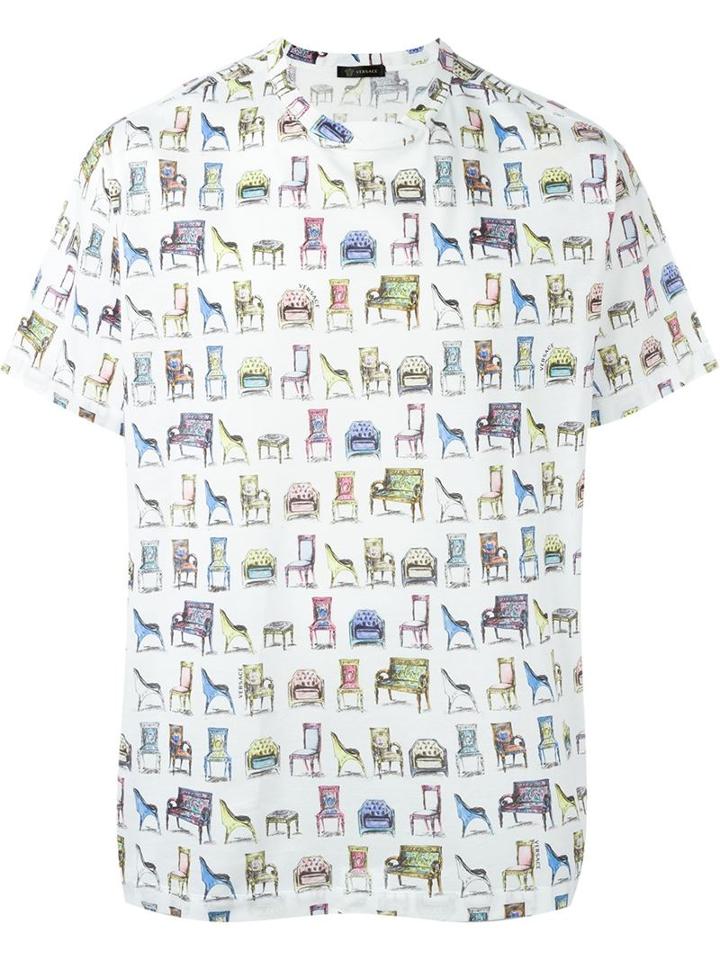 Versace Chair Print T-shirt