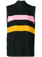 Marni Colour-block Sleeveless Top - Black