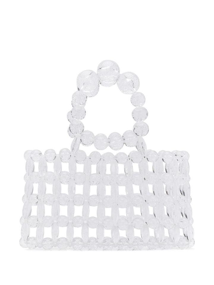 Cult Gaia Cora Tote Bag - White