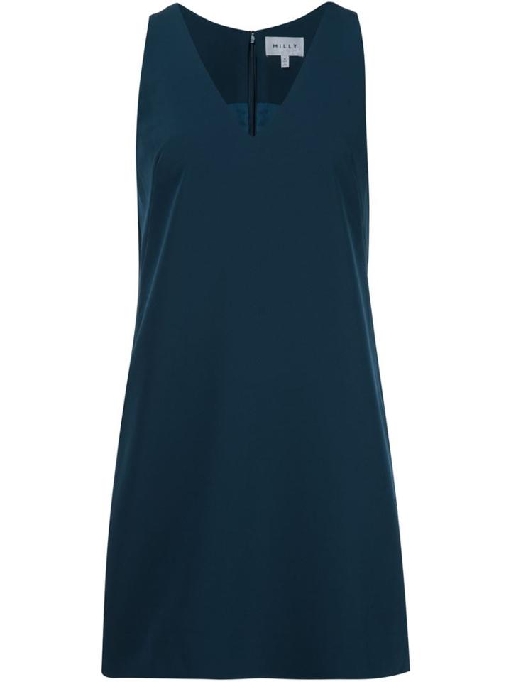 Milly V-neck Short Dress