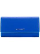 Givenchy Long Flap Wallet - Blue