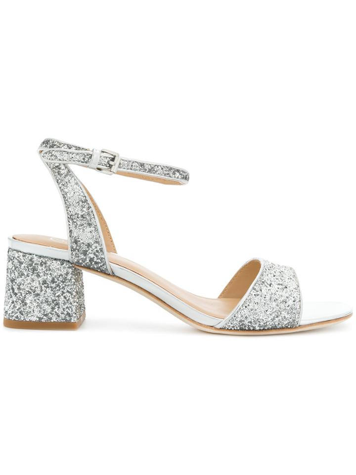 Ash Glitter Sandals - Grey