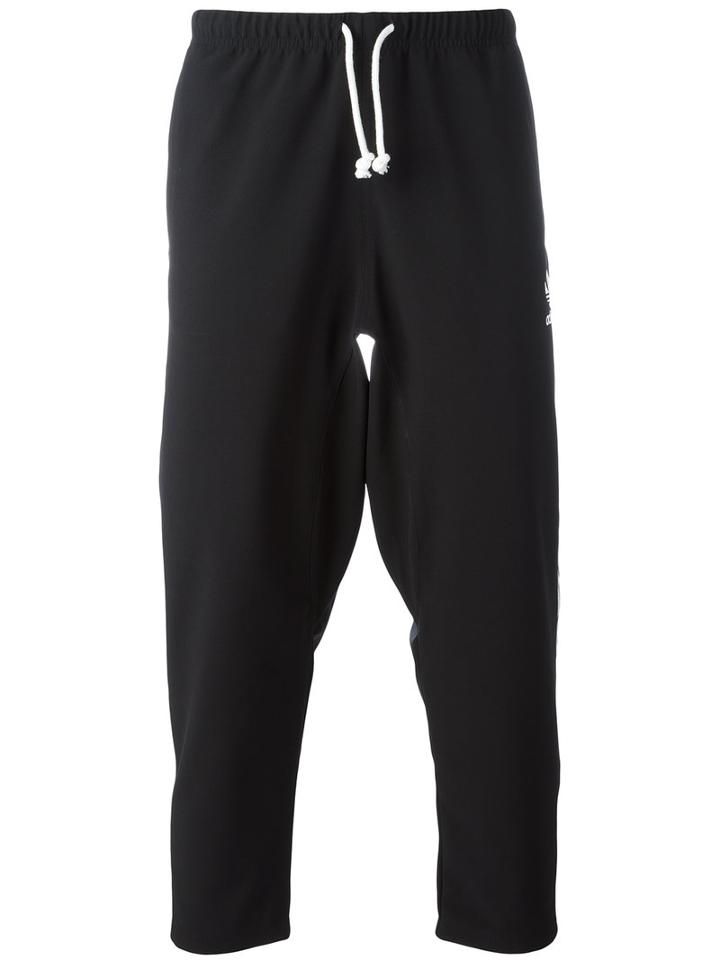 Adidas Originals Side Stripe Track Pants, Men's, Size: Small, Black, Polyester