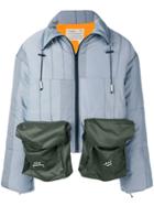 A-cold-wall* Oversized Pocket Padded Jacket - Grey