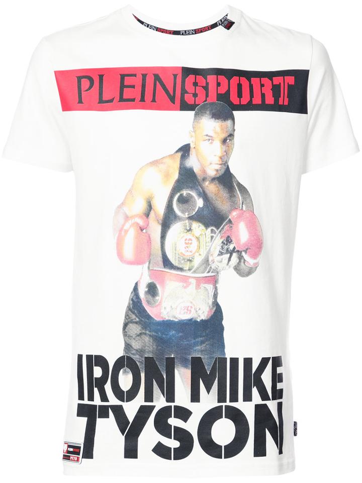 Plein Sport - Printed T-shirt - Men - Cotton - S, White, Cotton