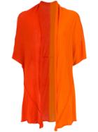 Mara Mac Bicolour Knit Cardigan - Yellow & Orange