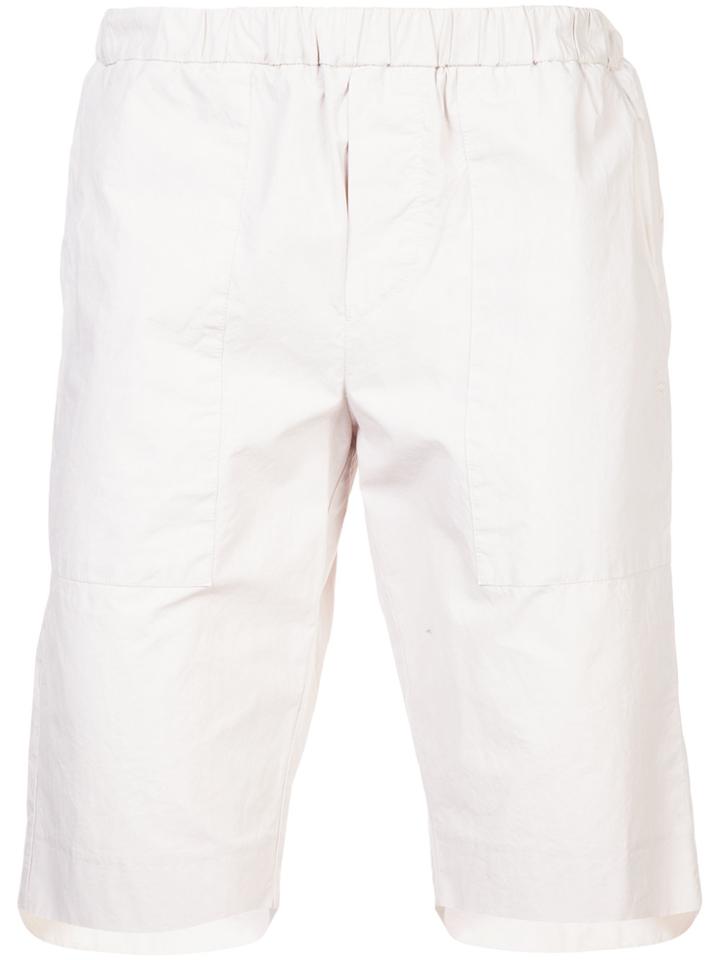 Stephan Schneider Elasticated Waistband Bermuda Shorts - Nude &