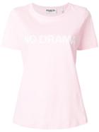 Essentiel Antwerp No Drama T-shirt - Pink & Purple