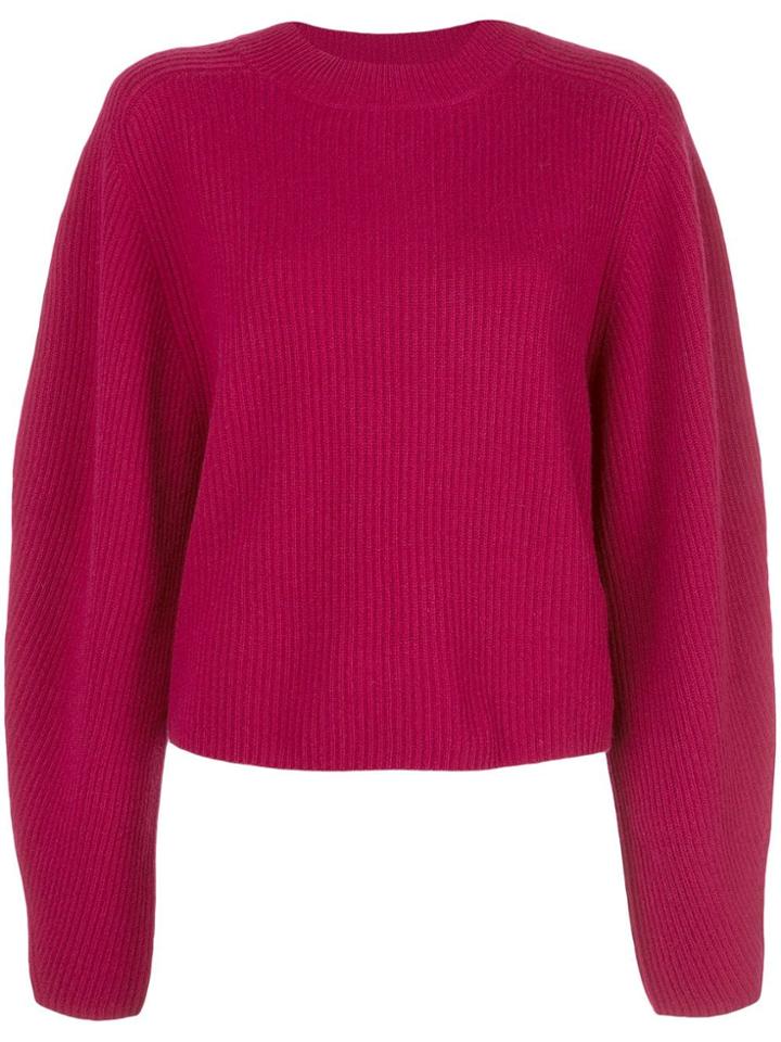 Chloé Cashmere Blend Jumper - Red