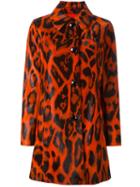 Drome Leopard Print Coat