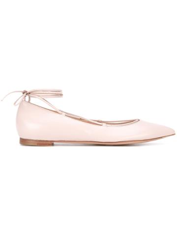 Gianvito Rossi Femi' Flats - Nude & Neutrals