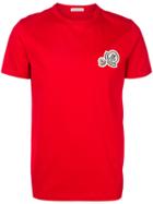 Moncler Logo Patch T-shirt - Red