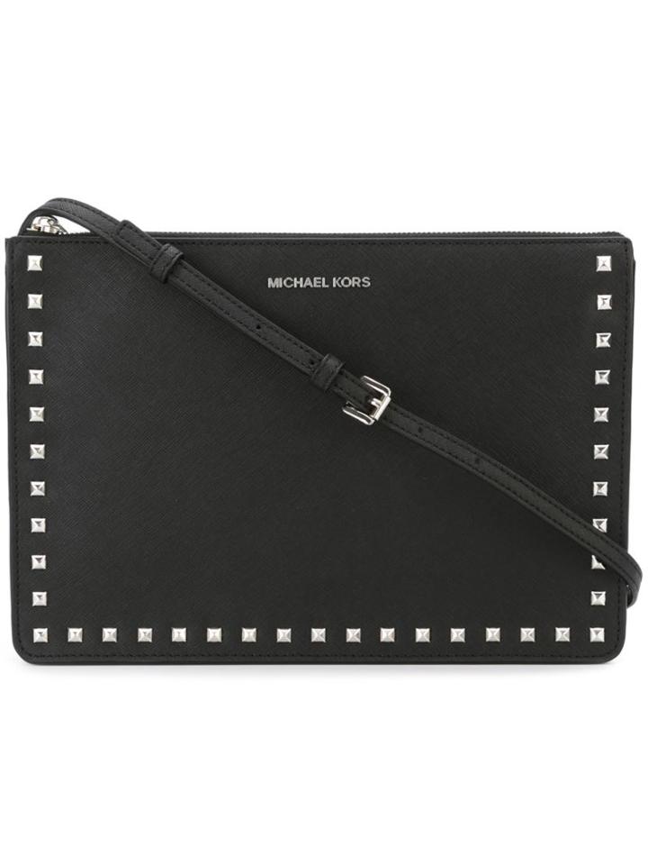 Michael Michael Kors 'ava' Convertible Clutch, Women's, Black