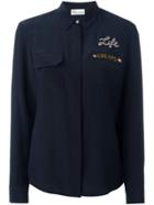 Red Valentino Flap Pockets Shirt - Blue