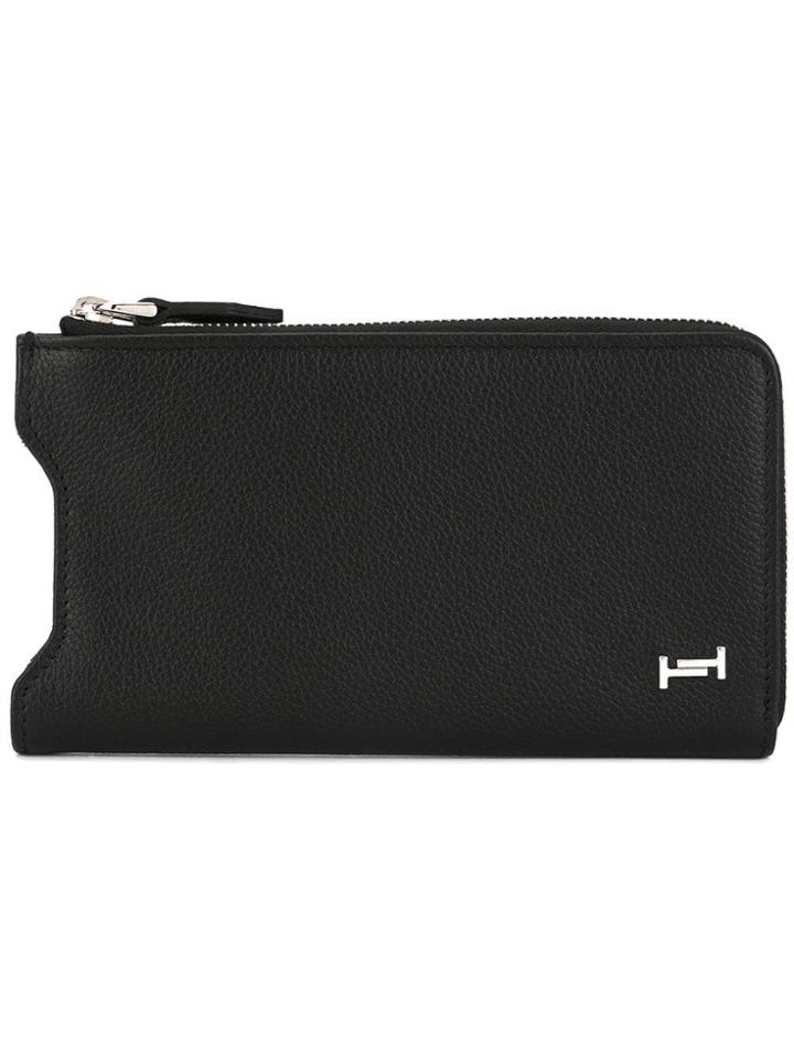 Tod's Zipped Pouch - Black