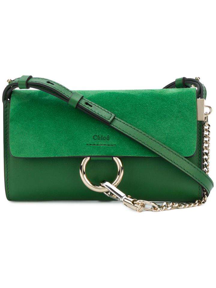 Chloé Faye Mini Bag - Green