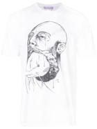 Private Policy Graphic T-shirt - White