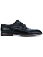 Dolce & Gabbana Studded Brogues, Men's, Size: 41, Black, Calf Leather/leather/rubber/metal Other