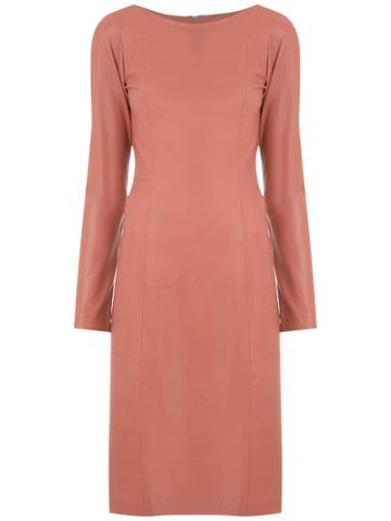 Clé Vestido Lápis - Brown