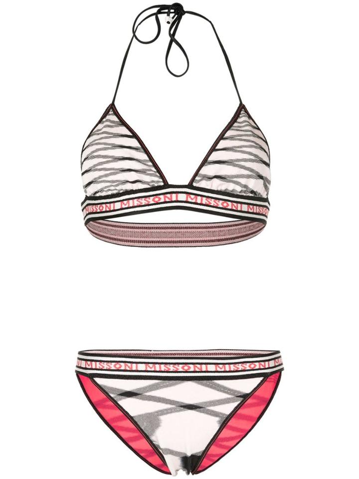 Missoni Branded Sporty Bikini Set - Multicolour