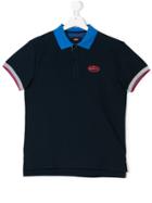 Bugatti Kids Chest Logo Polo Shirt - Blue