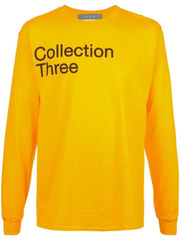Geo Collection Three Tee - Yellow