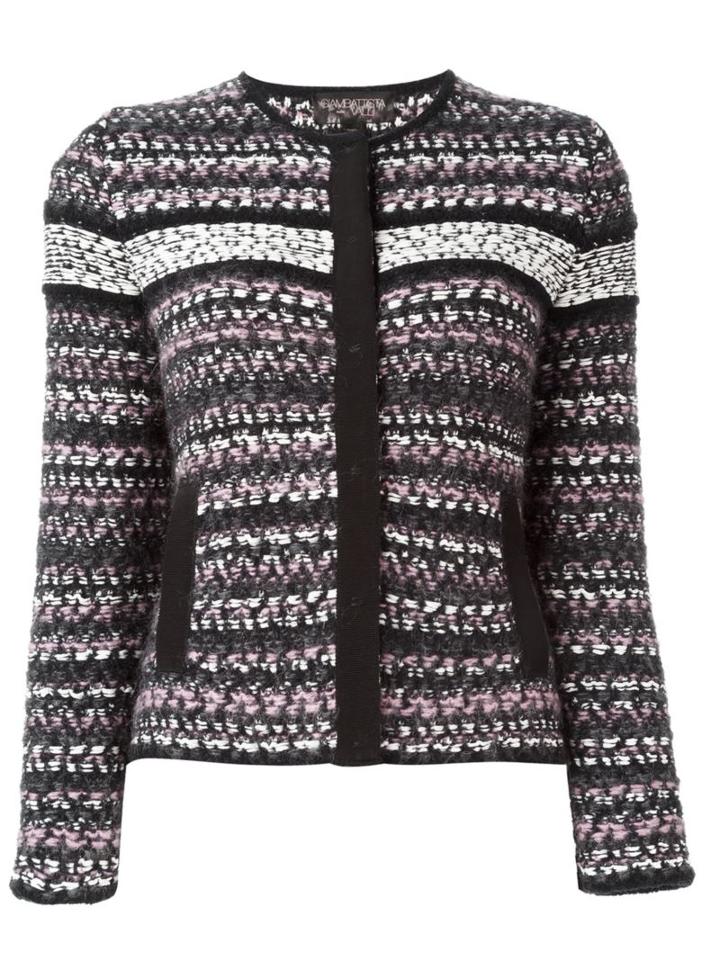 Giambattista Valli Knitted Stripe Jacket