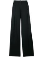 Christian Siriano Wide-leg Water Colour Print Trousers - White