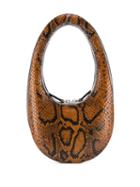 Coperni Snakeskin-effect Tote Bag - Brown