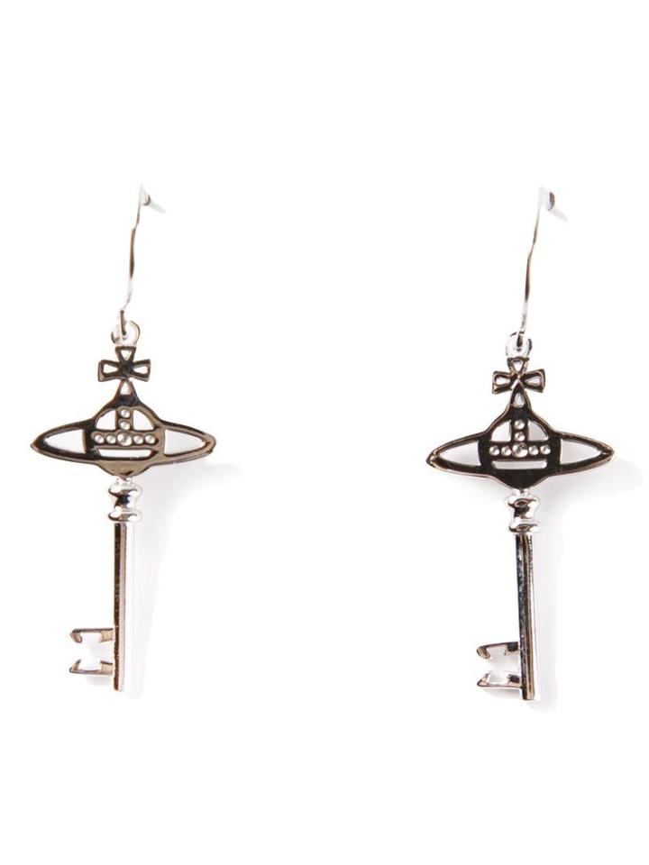 Vivienne Westwood Small Key Earrings