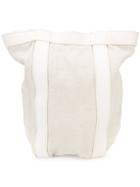 Guidi Square Backpack - White