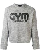 Dsquared2 Gym Sweatshirt - Grey