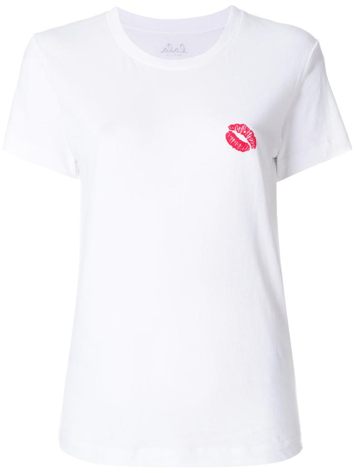 Lala Berlin Logo Patch T-shirt - White
