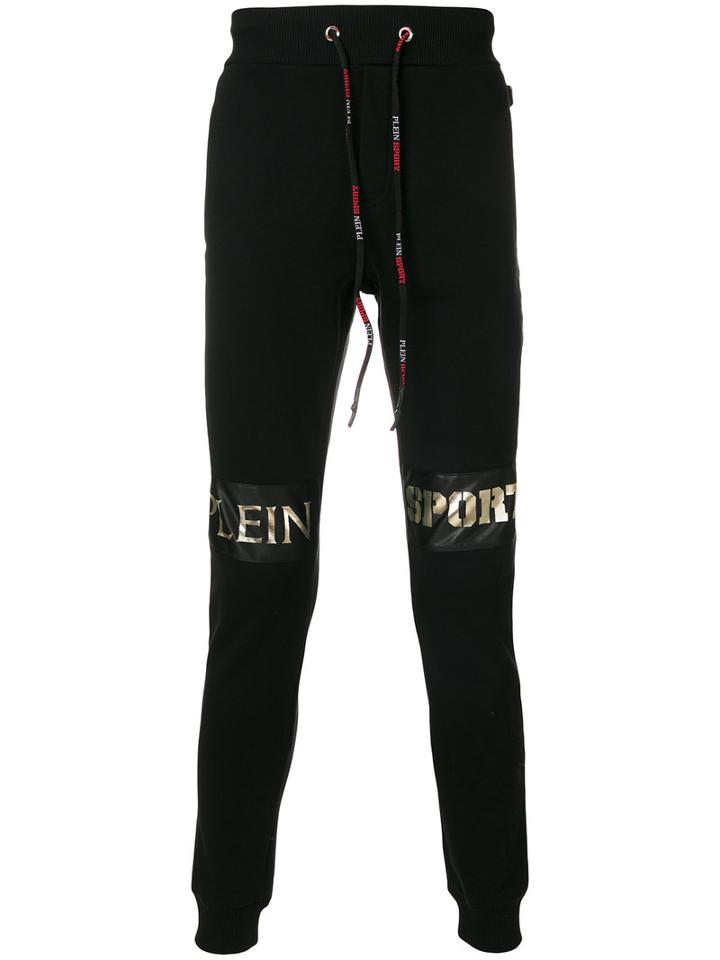 Plein Sport - Fat City Track Pants - Men - Cotton - S, Black