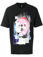 Versus Face Print T-shirt - Black