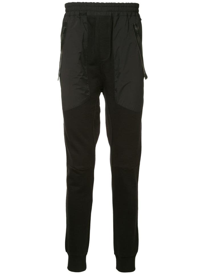 Les Benjamins Technical Track Pants - Black