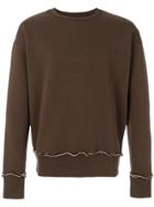Maison Margiela Raw Edge Sweatshirt - Brown