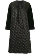 Muller Of Yoshiokubo Ben Quilted Oversized Coat - Black