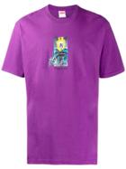 Supreme Graphic Print T-shirt - Purple