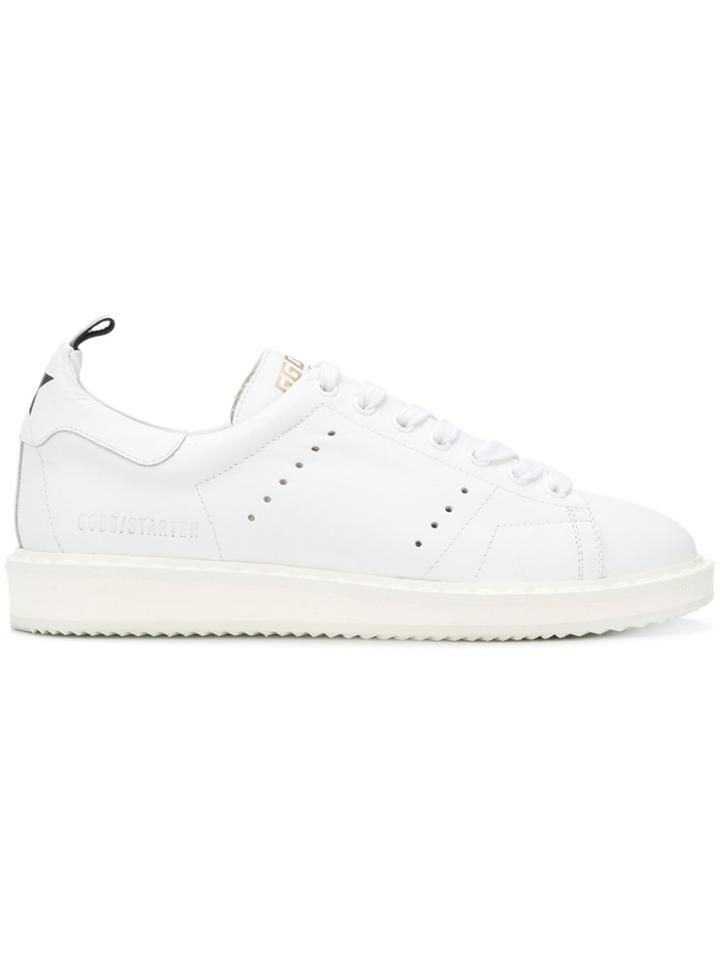 Golden Goose Deluxe Brand Low Top Sneakers - White