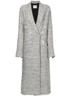 Georgia Alice Tweed Cardi-coat - Grey
