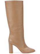 Gianvito Rossi Knee High Boots - Nude & Neutrals