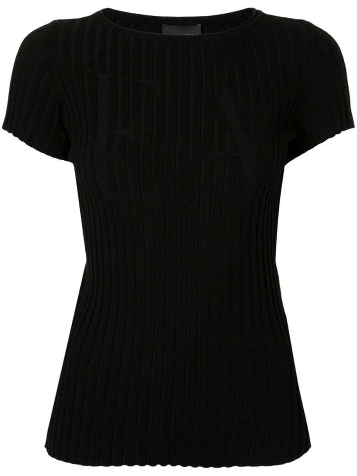 Emporio Armani Ea Logo T-shirt - Black