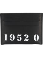 Givenchy Number Print Cardholder Wallet