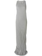 Rick Owens Drkshdw Draped Dress - Grey