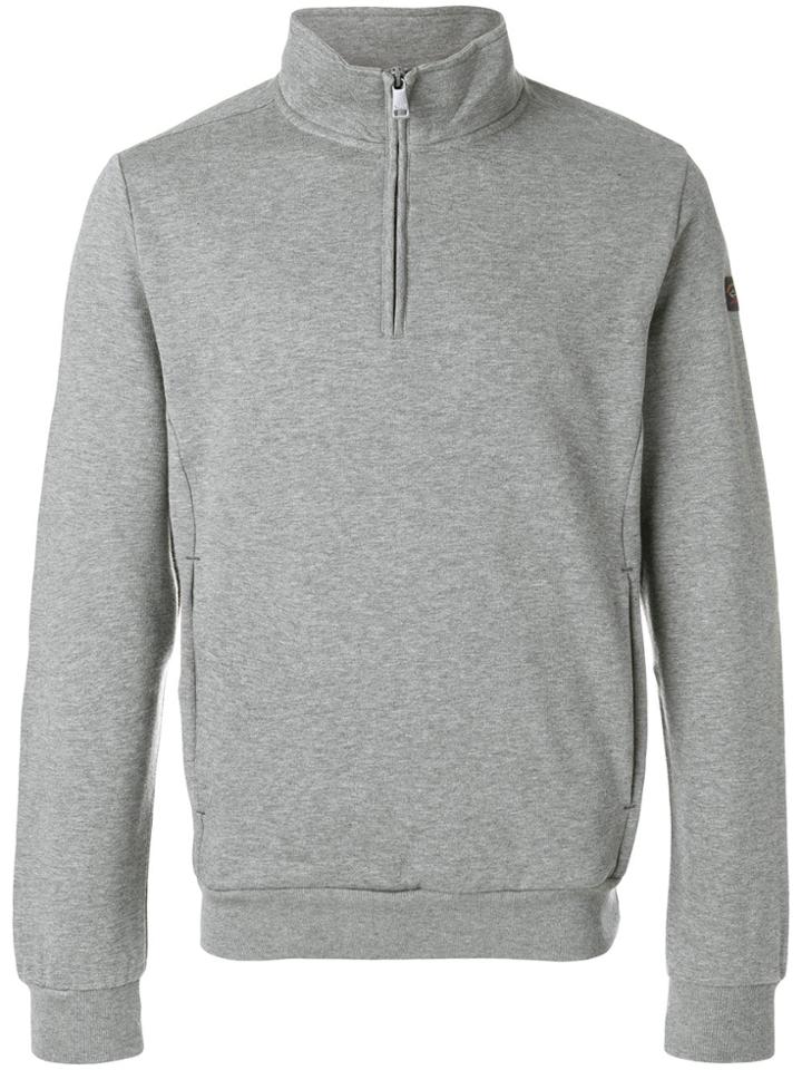 Paul & Shark Half Zip Sweatshirt - Grey